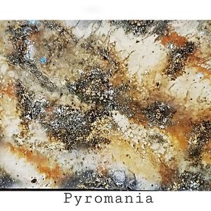 Original acrylic and resin pour painting